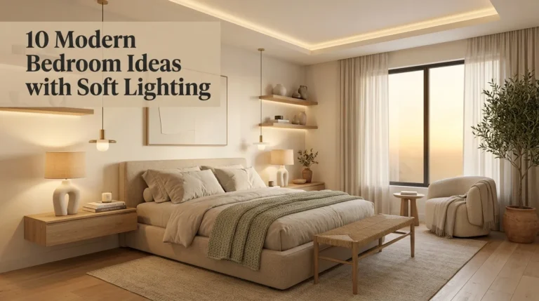 10 Modern Bedroom Ideas with Soft Lighting