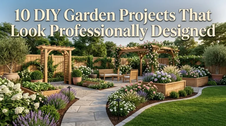 10 DIY Garden Projects That Look Professionally Designed
