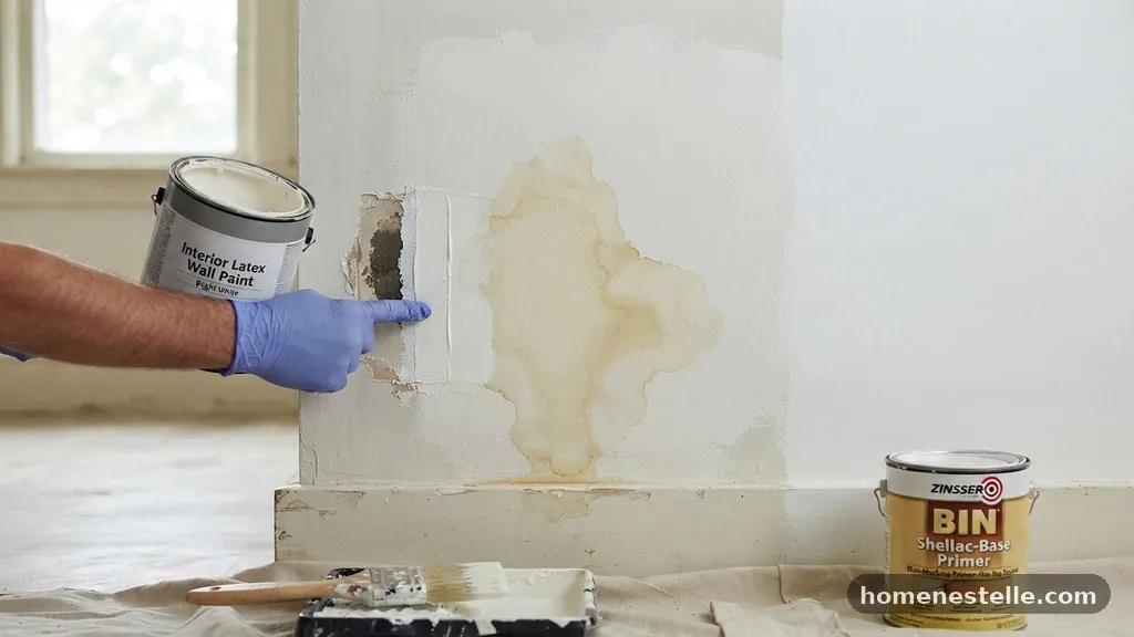 Choosing the Right Topcoat - Why Water Stains Bleed Back Through Three Coats of Regular Latex Paint