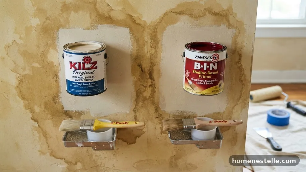 Ease of Cleanup and Tool Maintenance - Kilz vs Zinsser B-I-N: Best Shellac-Based Primer for Sealing Water Stains