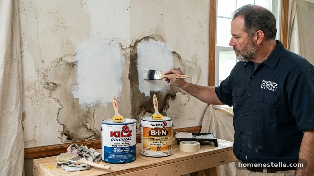 Surface Preparation Before Priming - Kilz vs Zinsser B-I-N: Best Shellac-Based Primer for Sealing Water Stains